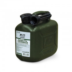 Канистра для ГСМ 5Л. пластиковая (тем.зелен) AVS TPKZ05