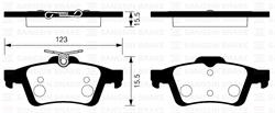 SP2091 Sangsin Brake