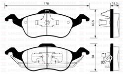 SP1259 Sangsin Brake