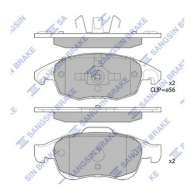 SP1825 Sangsin Brake