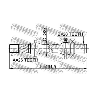 0512M316AT Febest