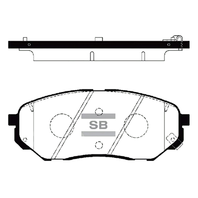 SP1690 Sangsin Brake