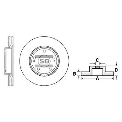 SD1051 Sangsin Brake