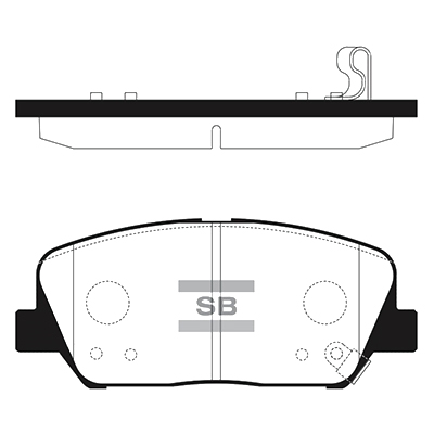 SP1403 Sangsin Brake